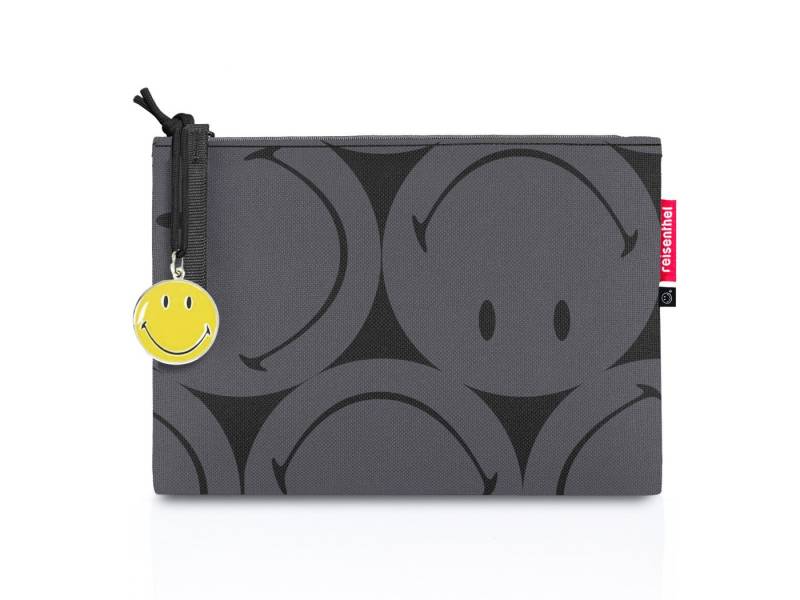 REISENTHEL® Kosmetiktasche case 1 smiley grey von REISENTHEL®