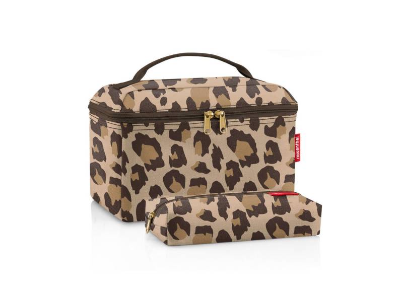 REISENTHEL® Kulturbeutel beautycase set #1 leo macchiato Set2 von REISENTHEL®