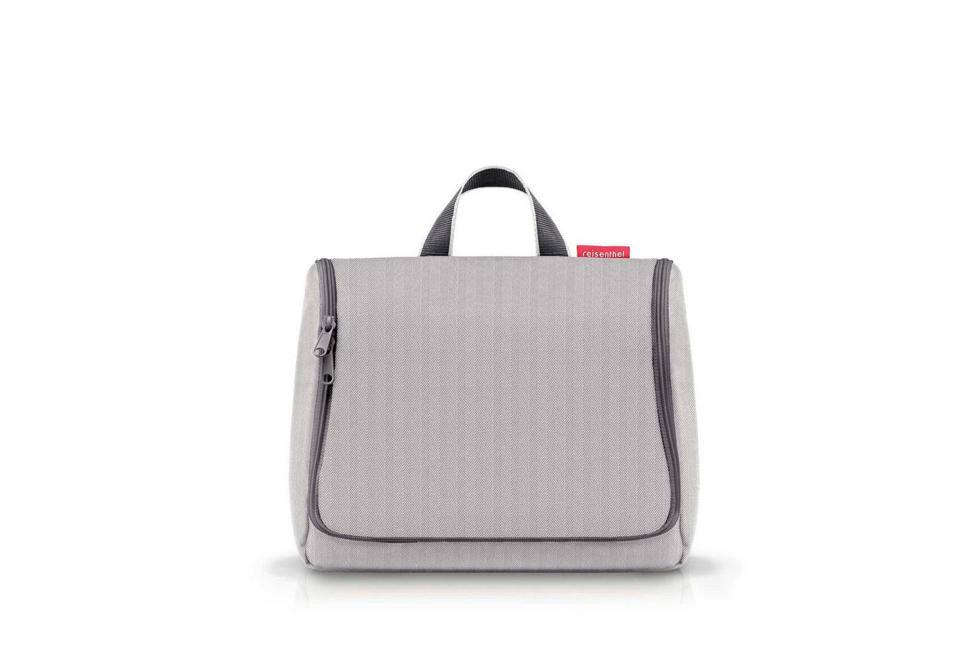 REISENTHEL® Kulturbeutel reisenthel Kulturtasche toiletbag XL herringbone grey von REISENTHEL®