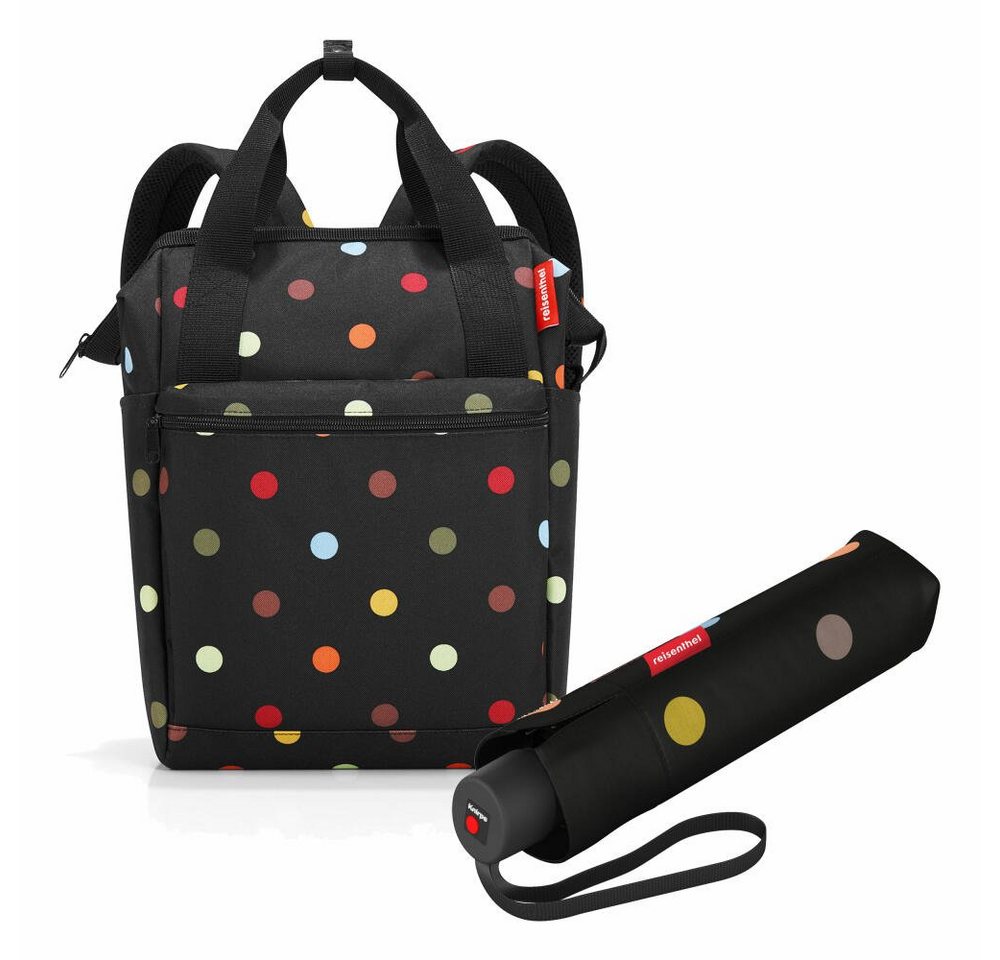 REISENTHEL® Reisetasche allrounder R Set Dots (Set, 2-tlg), mit umbrella pocket classic von REISENTHEL®