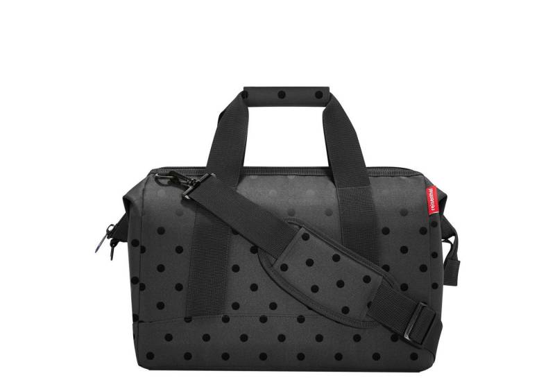 REISENTHEL® Reisetasche travelling allrounder M - Reisetasche 40 cm (glossy dots black) von REISENTHEL®