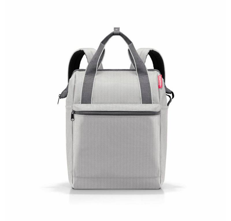 REISENTHEL® Rucksack allrounder R large Herringbone Grey von REISENTHEL®