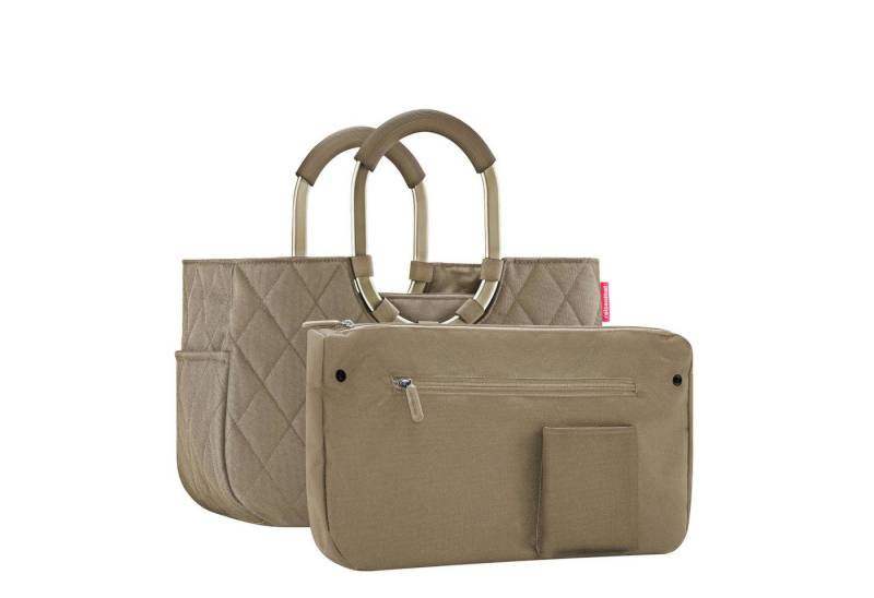 REISENTHEL® Shopper Einkaufstasche mit Innentasche loopshopper M, wasserabweisendes Polyestermaterial - herausnehmbare Innentasche von REISENTHEL®