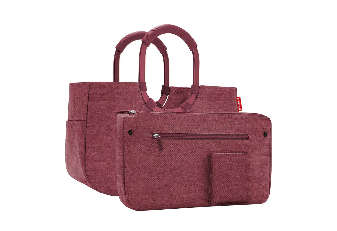 REISENTHEL® Shopper Einkaufstasche mit Innentasche loopshopper M, wasserabweisendes Polyestermaterial - herausnehmbare Innentasche von REISENTHEL®