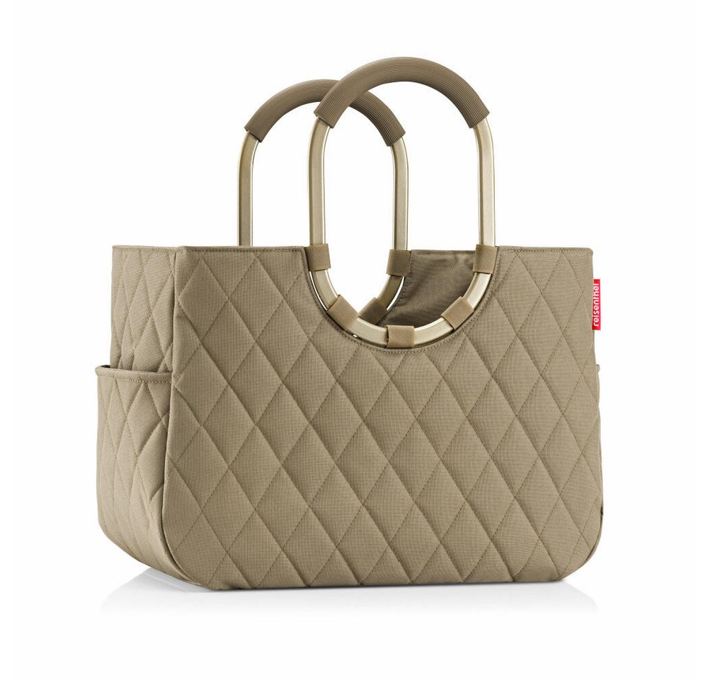 REISENTHEL® Shopper loopshopper L Frame Rhombus Olive von REISENTHEL®