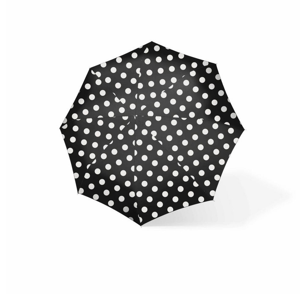 REISENTHEL® Taschenregenschirm umbrella pocket duomatic dots white von REISENTHEL®