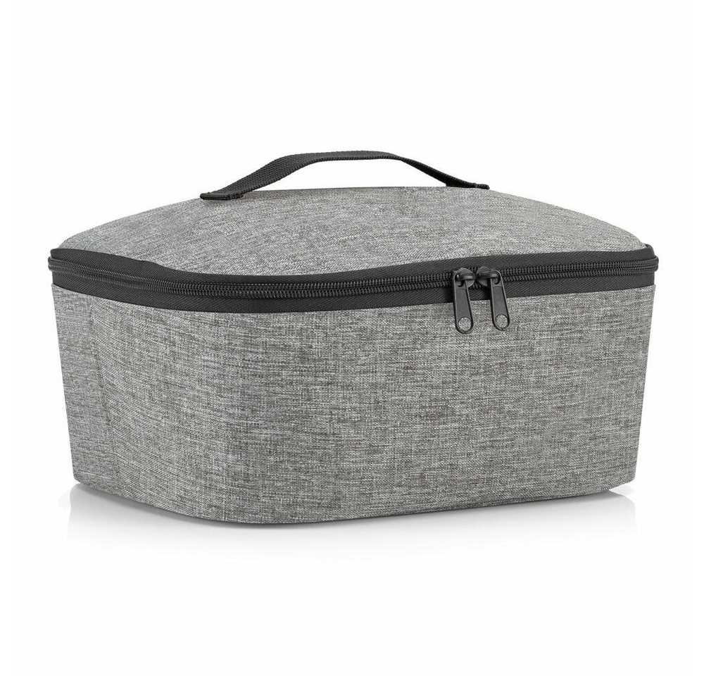 REISENTHEL® Tragetasche coolerbag M pocket Twist Silver 4.5 L von REISENTHEL®
