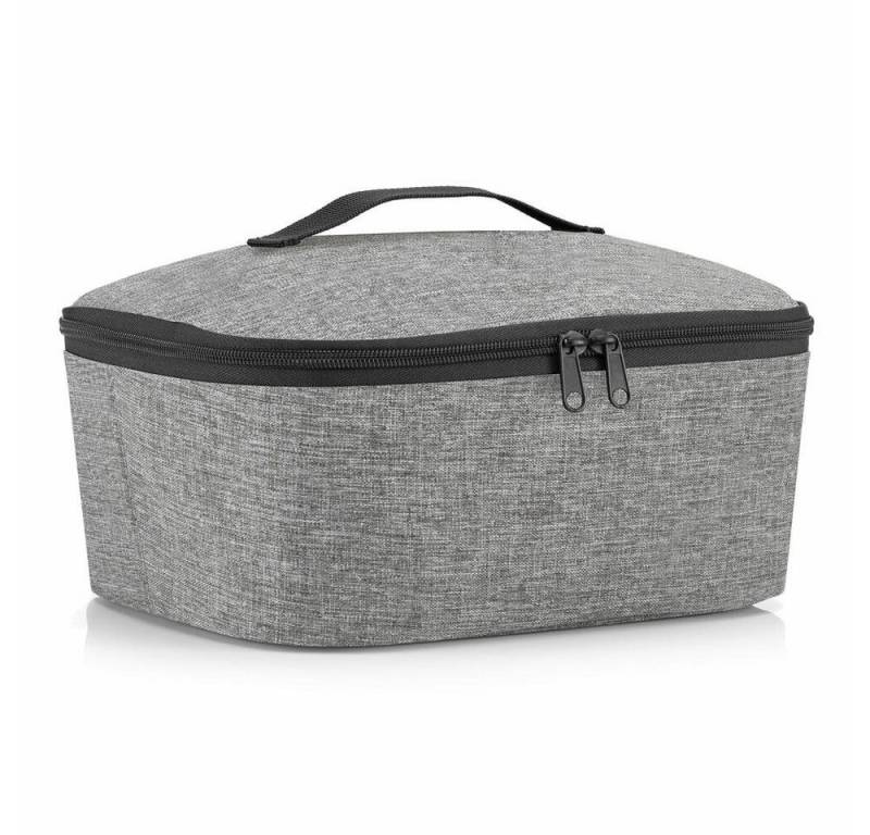 REISENTHEL® Tragetasche coolerbag M pocket Twist Silver 4.5 L von REISENTHEL®