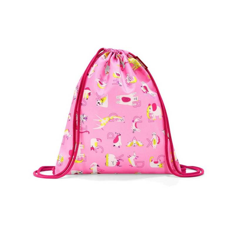 REISENTHEL® Turnbeutel mysac kids ABC Friends Pink von REISENTHEL®