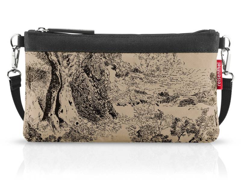 REISENTHEL® Umhängetasche mini pouch jacquard brown von REISENTHEL®