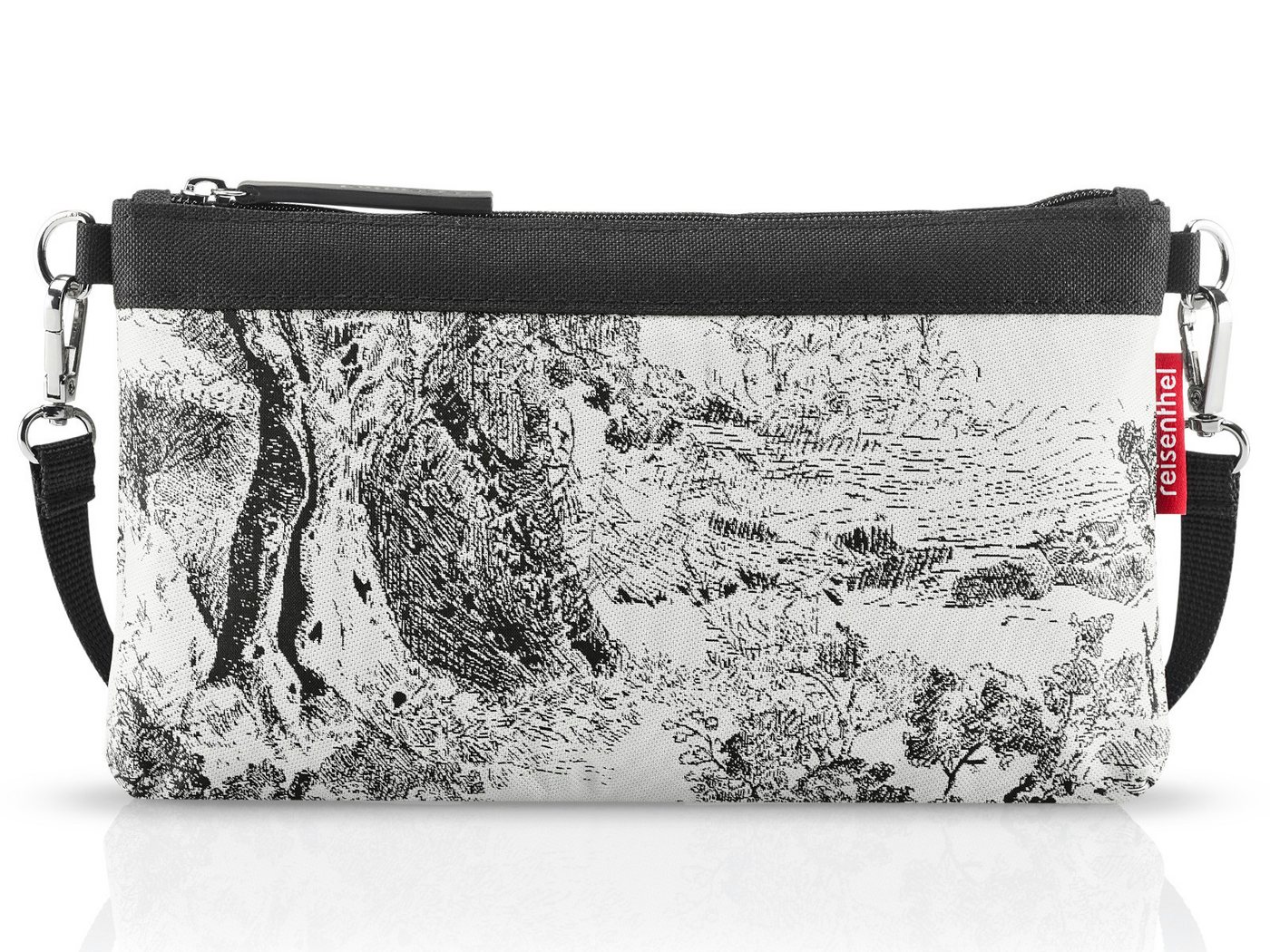 REISENTHEL® Umhängetasche mini pouch jacquard grey von REISENTHEL®