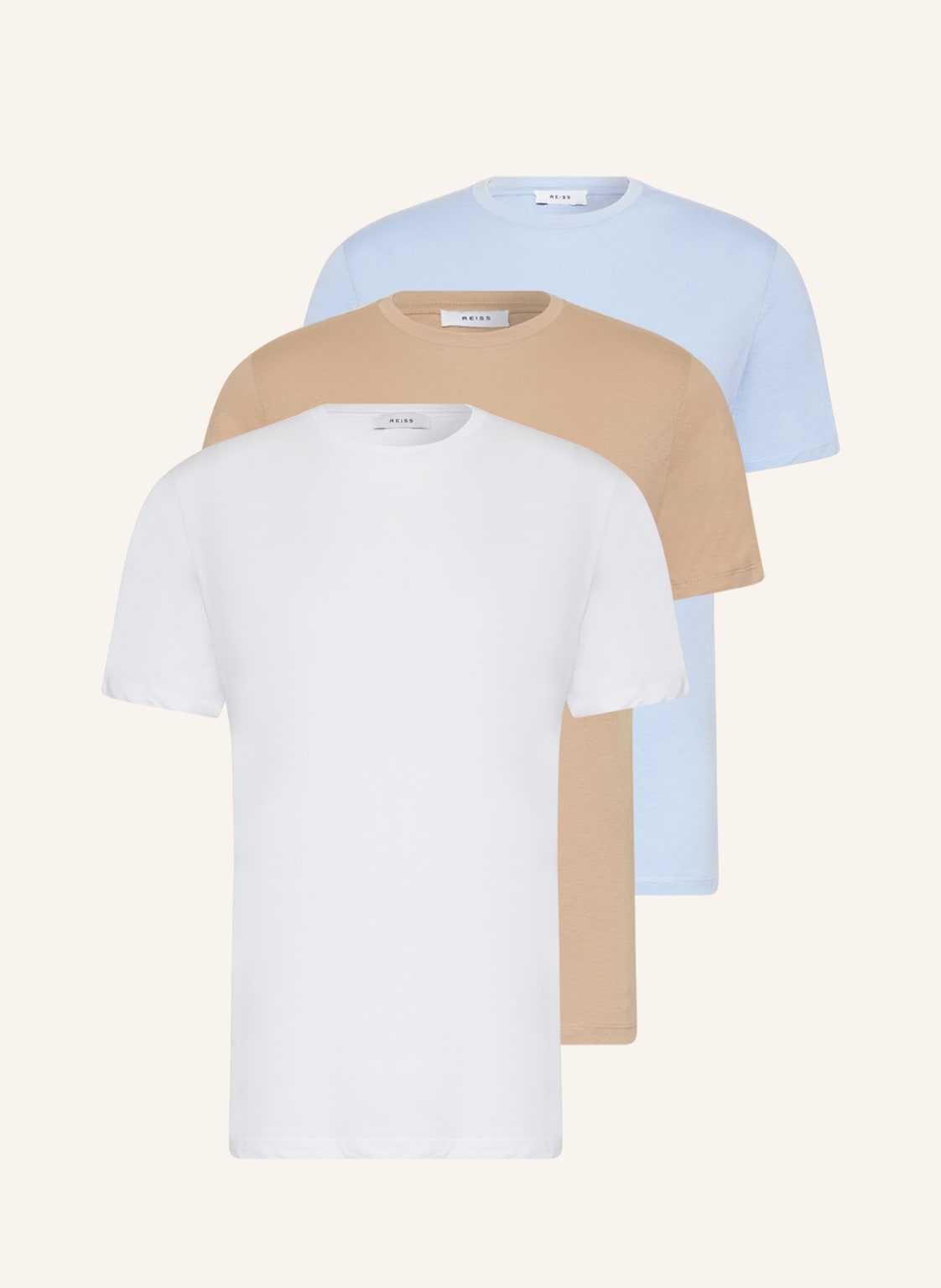 Reiss 3er-Pack T-Shirts Bless weiss von REISS