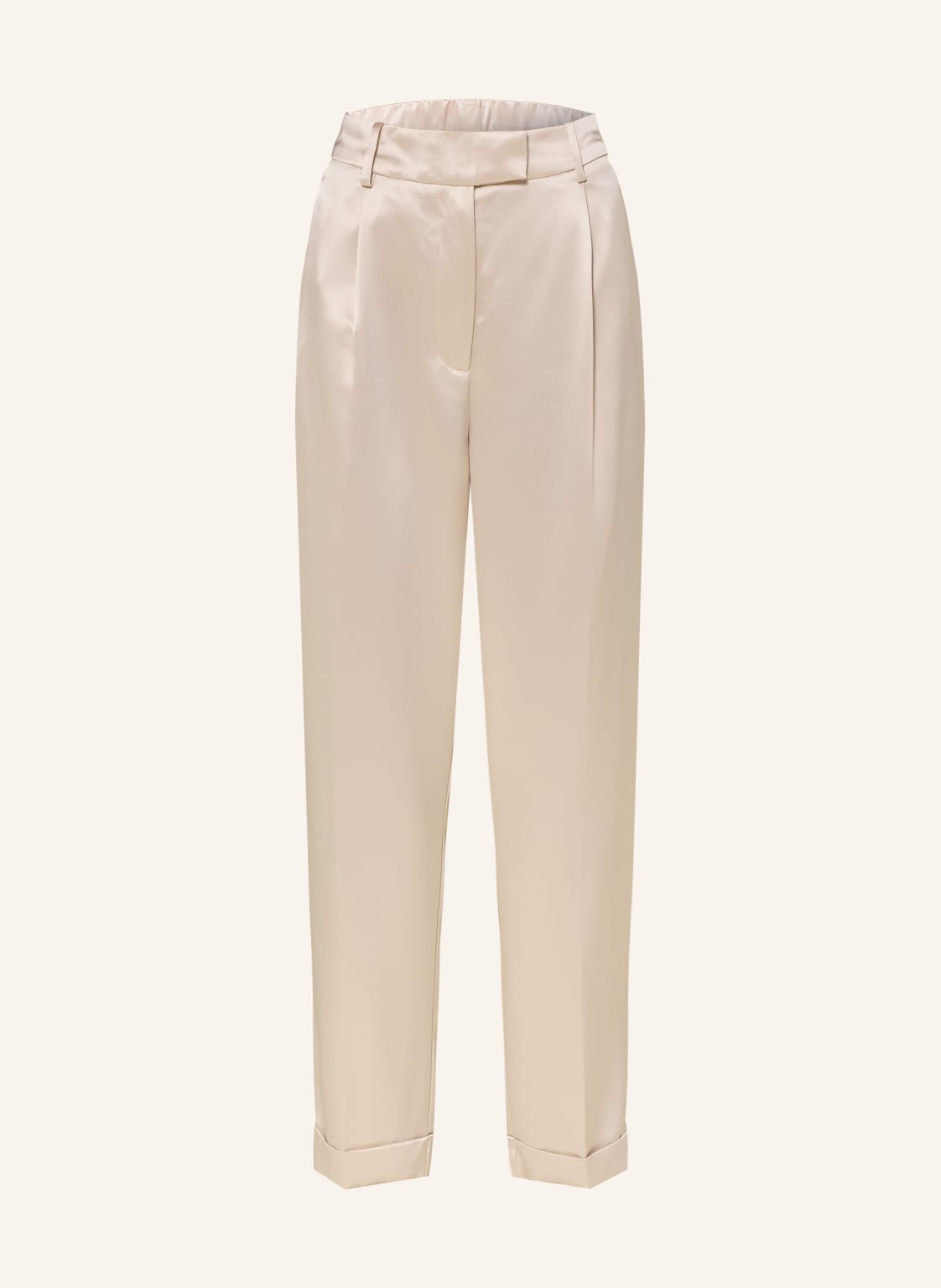 Reiss 7/8-Hose Celia Aus Satin beige von REISS