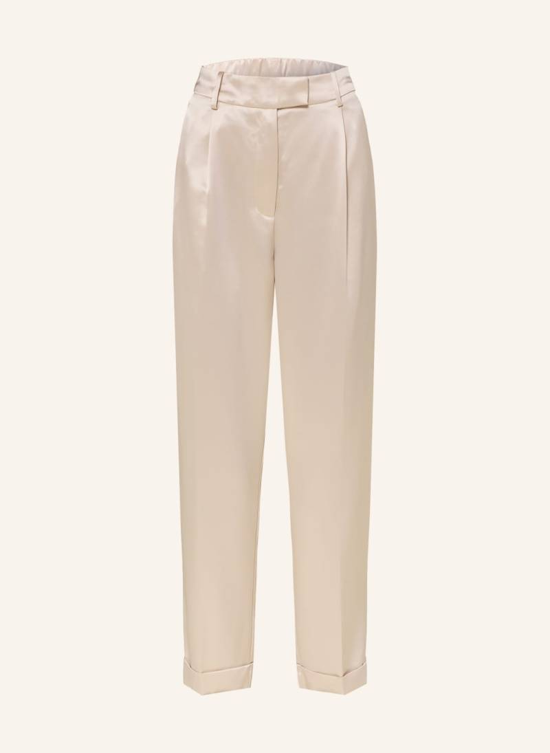 Reiss 7/8-Hose Celia Aus Satin beige von REISS