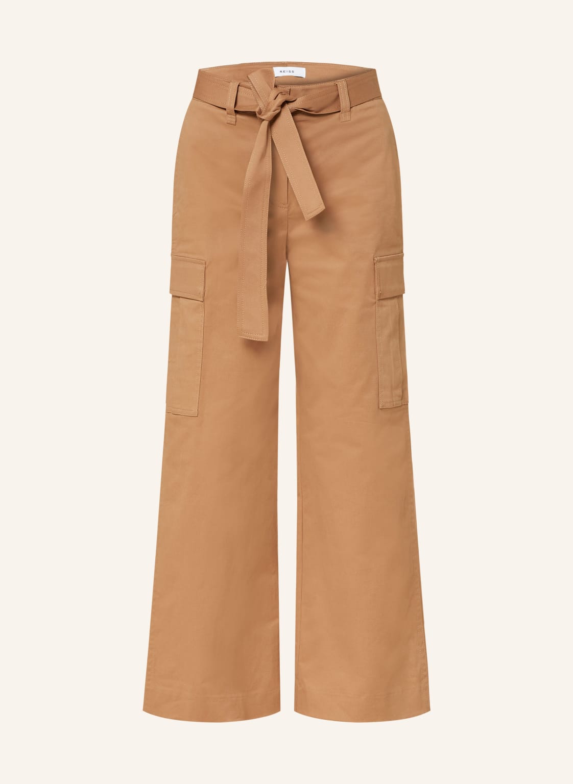 Reiss Cargohose Malia braun von REISS