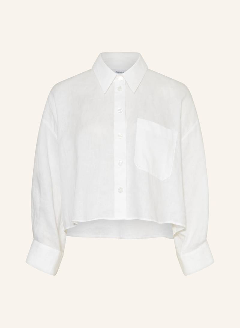 Reiss Hemdbluse Solena Aus Leinen weiss von REISS