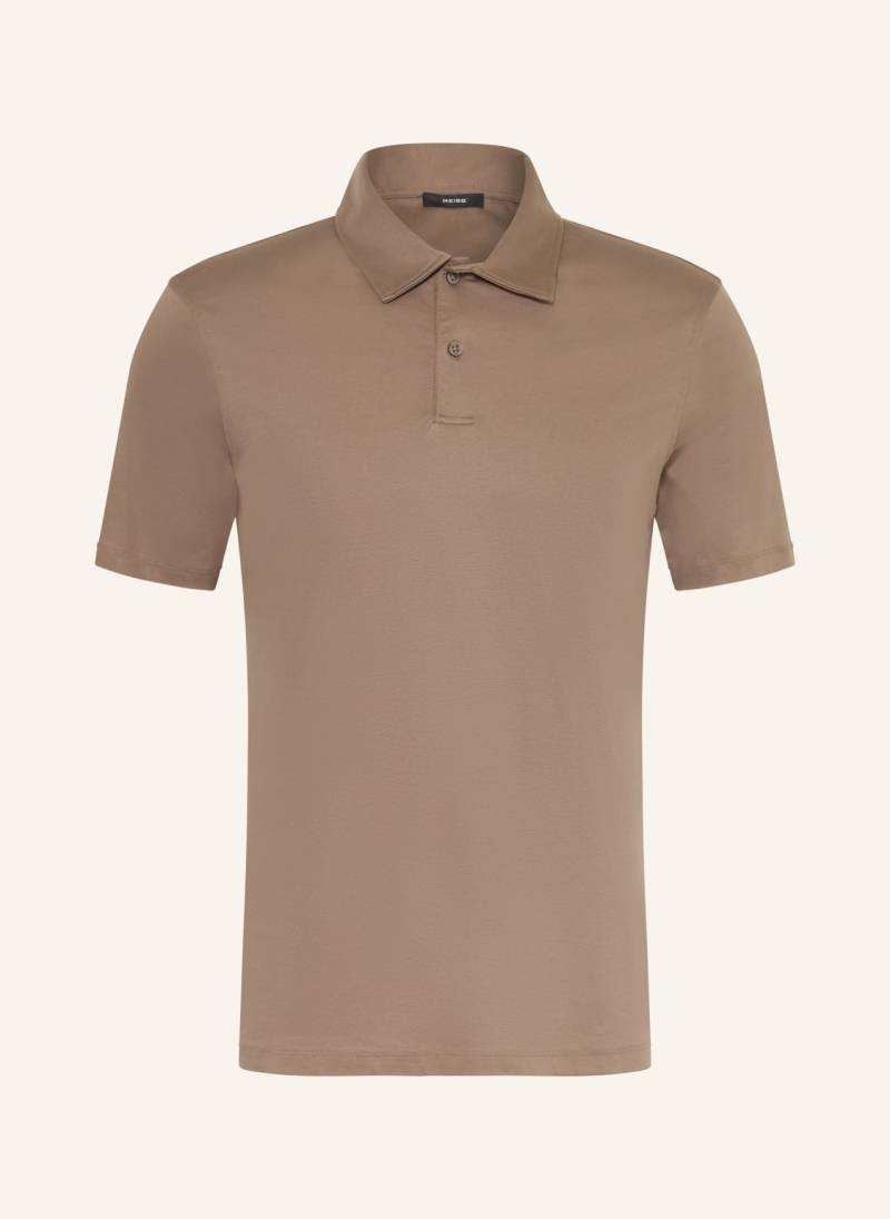 Reiss Jersey-Poloshirt Earl braun von REISS