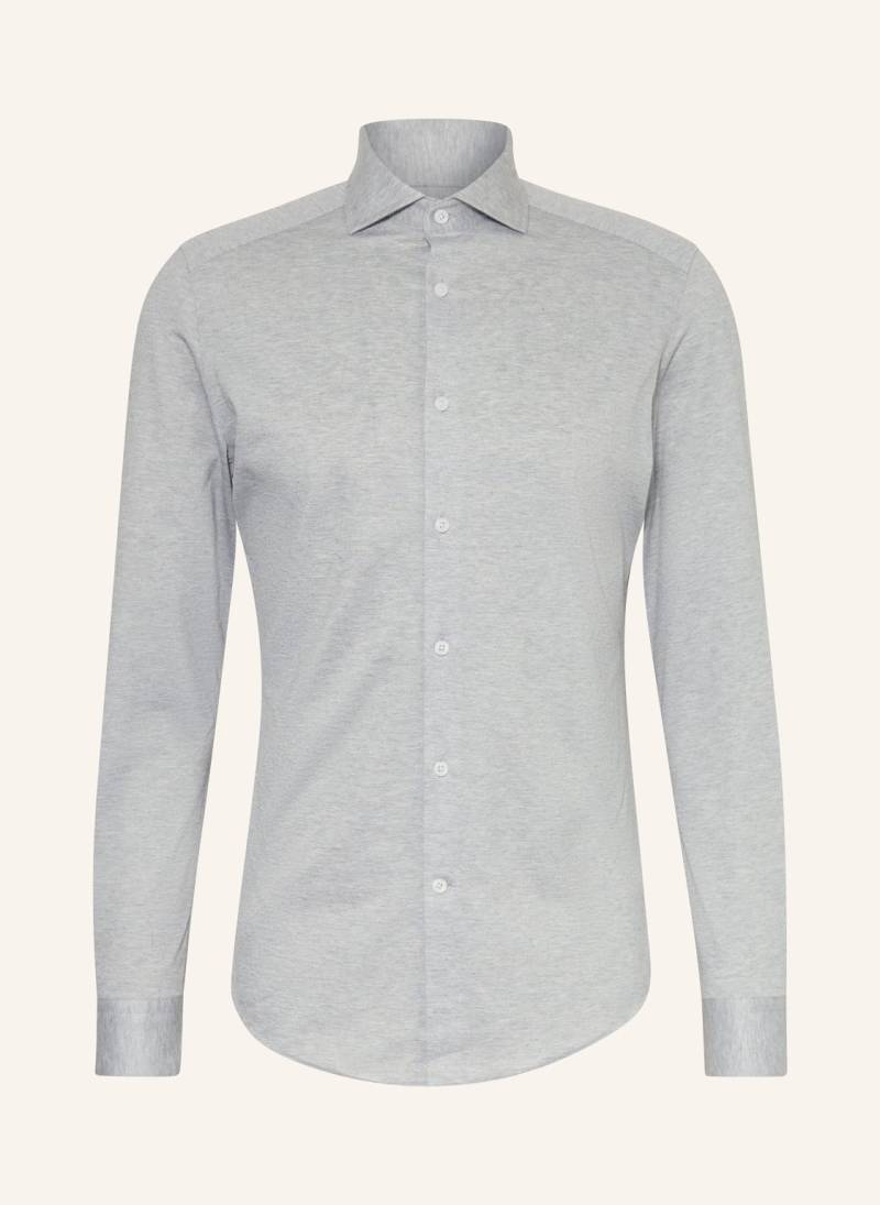 Reiss Jerseyhemd Nate Extra Slim Fit grau von REISS