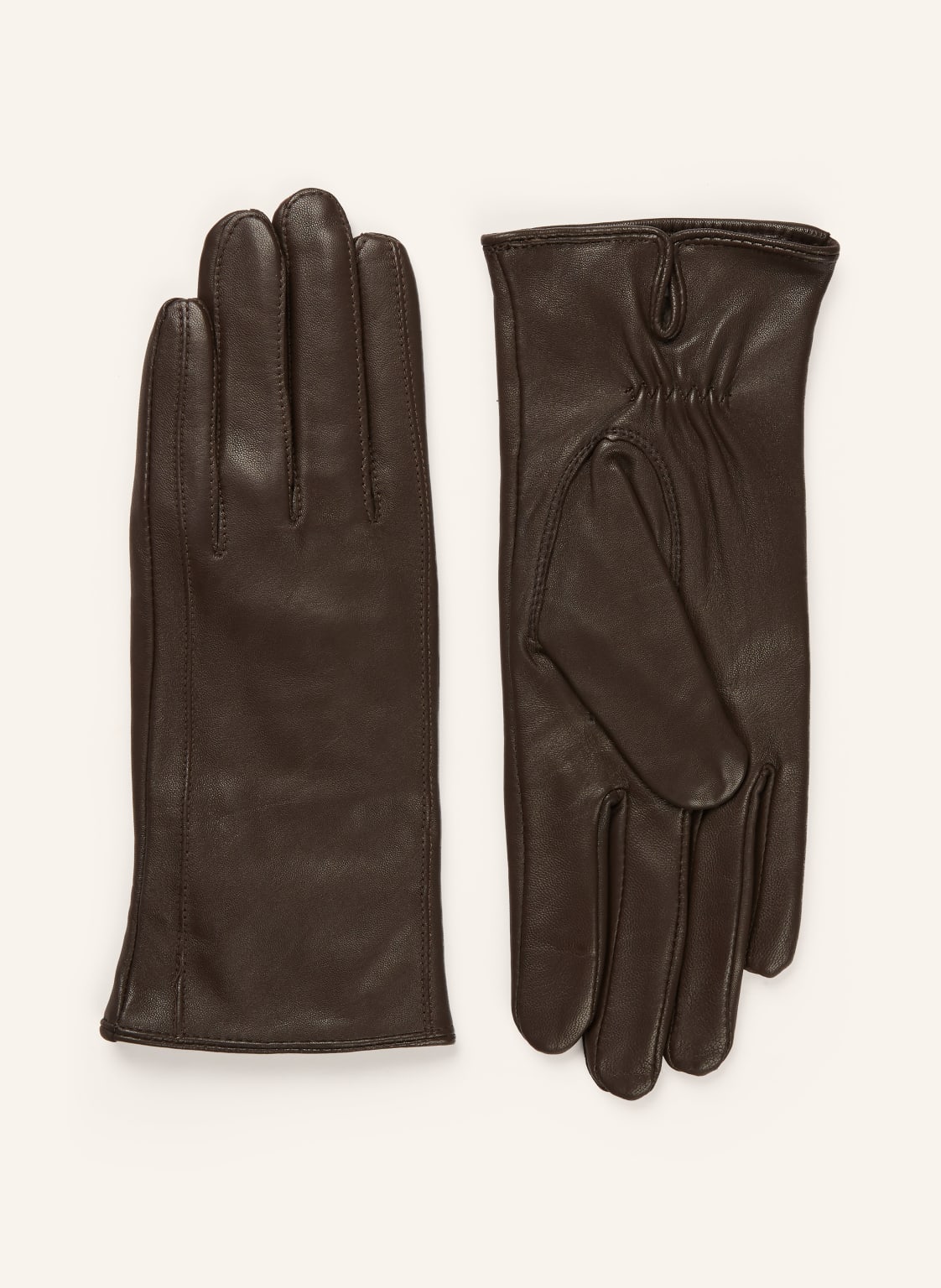 Reiss Lederhandschuhe Giselle braun von REISS