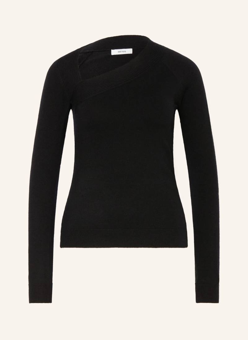 Reiss Longsleeve Zoie schwarz von REISS