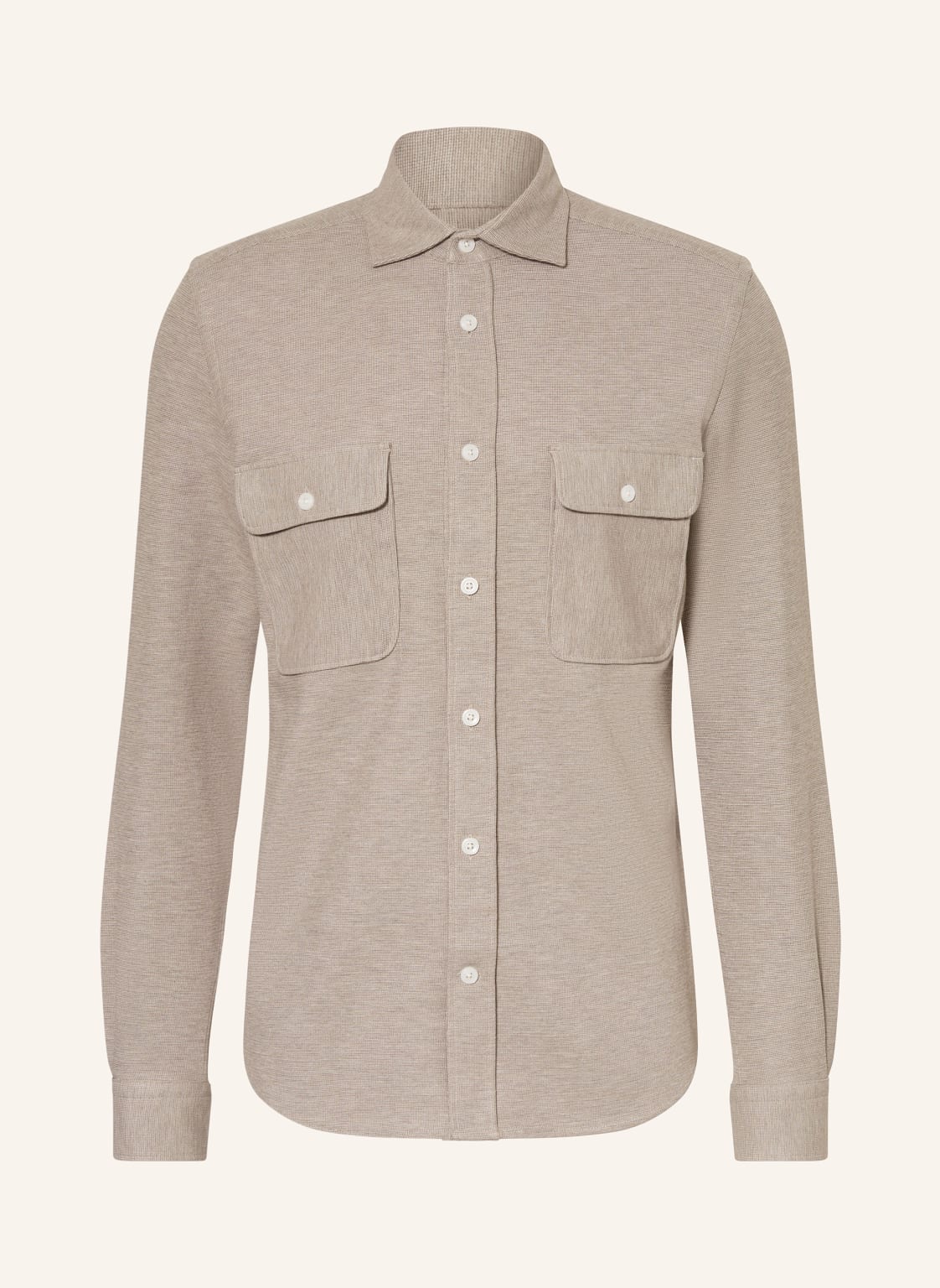 Reiss Overshirt Forsithe beige von REISS