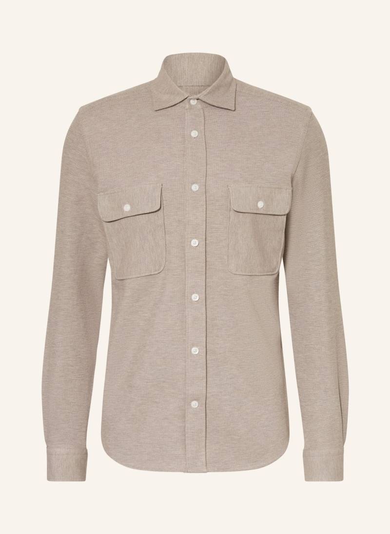 Reiss Overshirt Forsithe beige von REISS