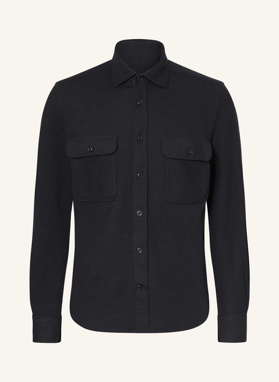 Reiss Overshirt Forsithe blau von REISS