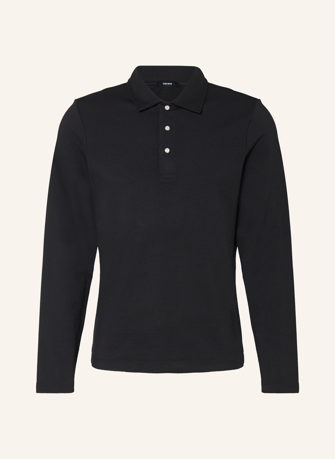 Reiss Piqué-Poloshirt Tivolli schwarz von REISS