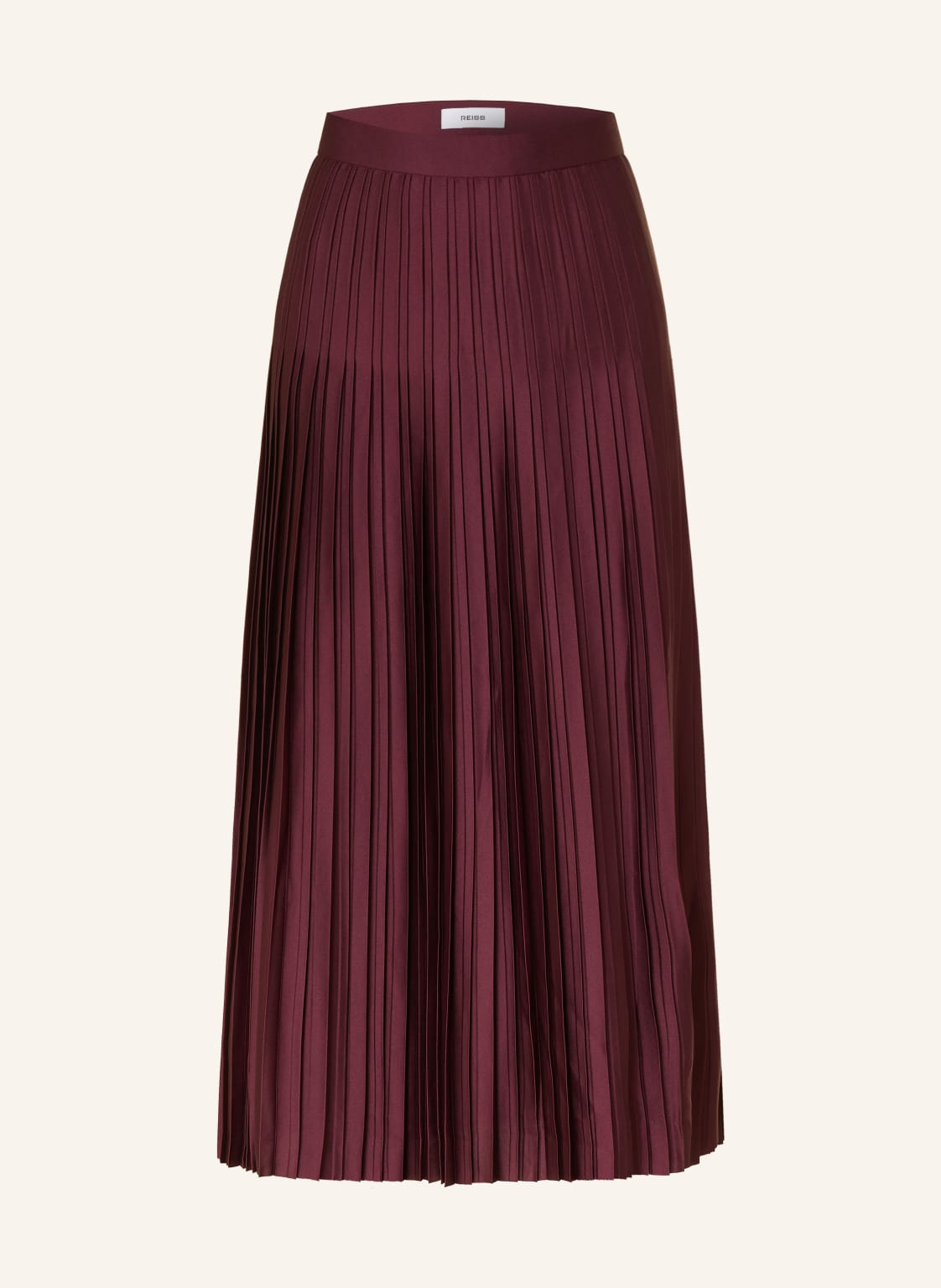 Reiss Plisseerock Savannah rot von REISS