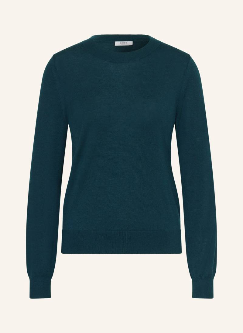 Reiss Pullover Aus Merinowolle gruen von REISS