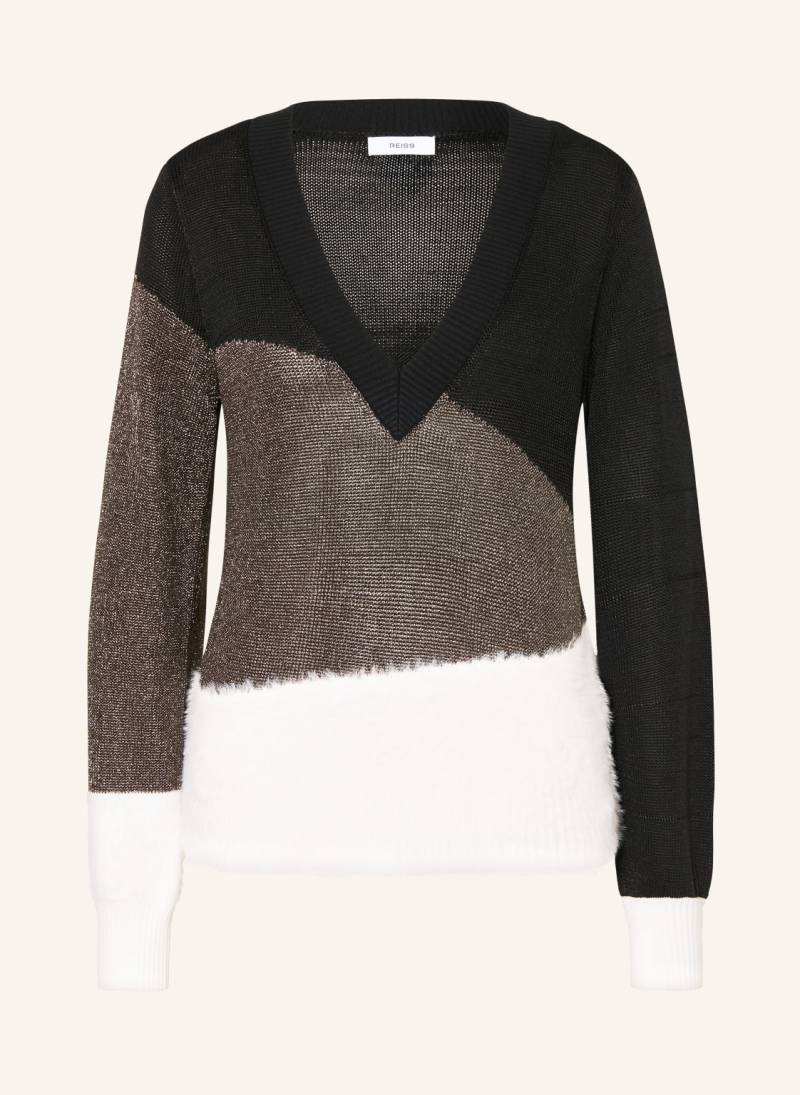 Reiss Pullover Harley schwarz von REISS