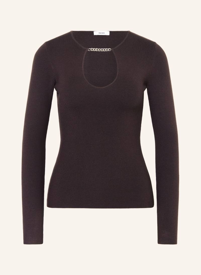 Reiss Pullover lila von REISS