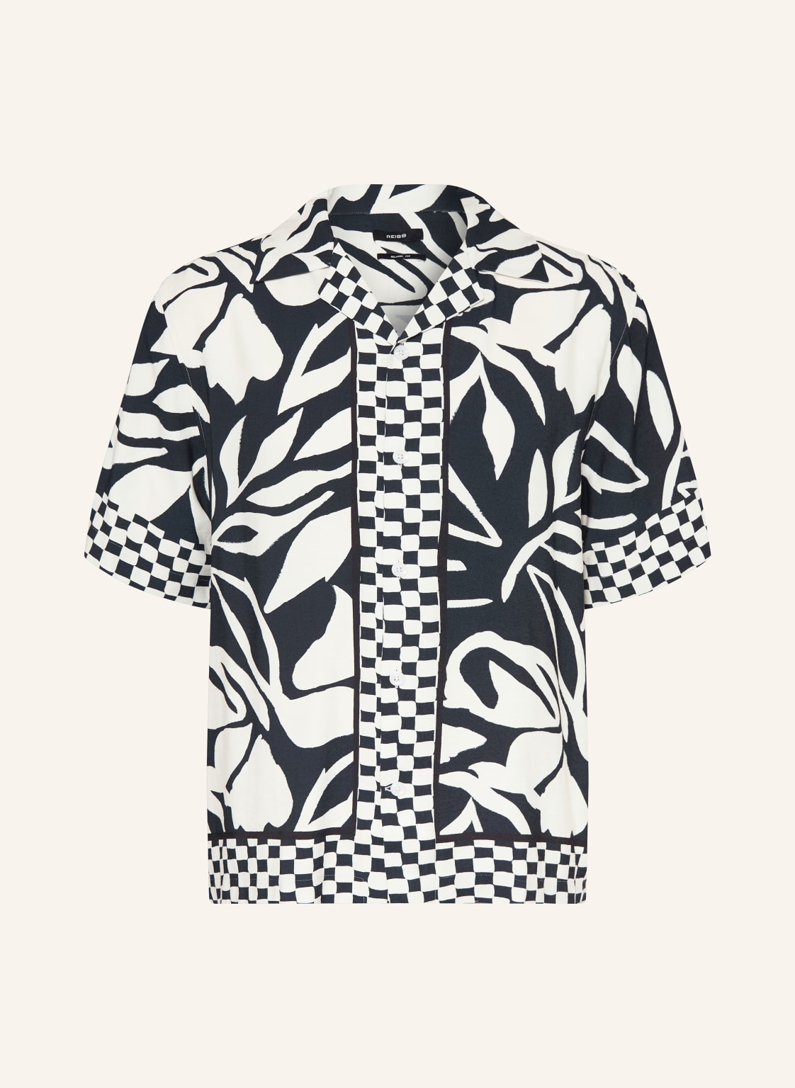 Reiss Resorthemd Beattie Relaxed Fit blau von REISS