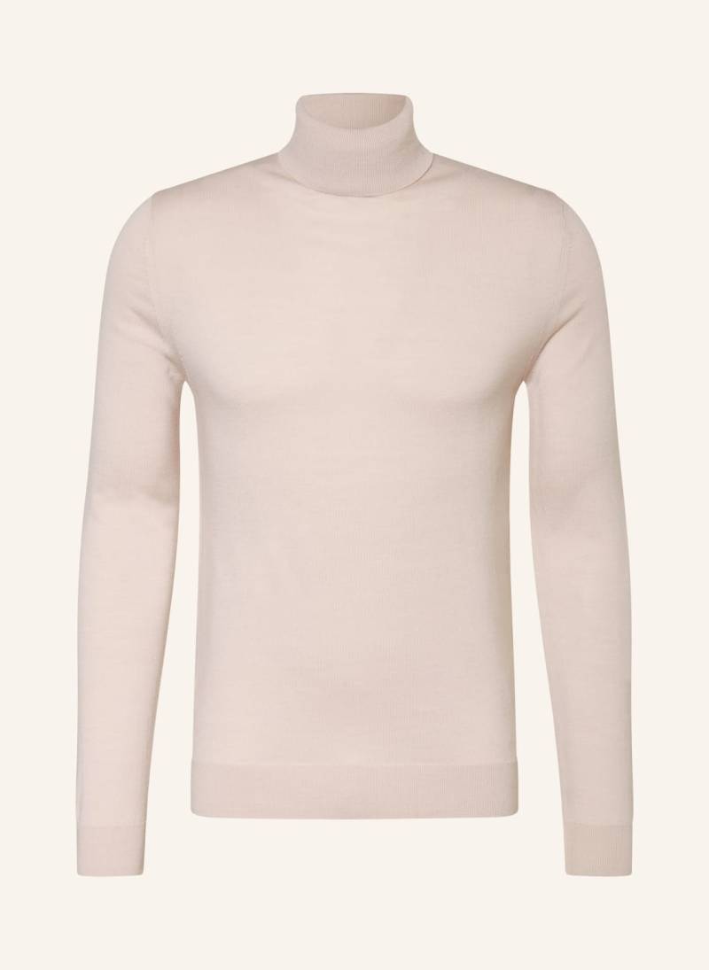 Reiss Rollkragenpullover Caine Aus Merinowolle beige von REISS
