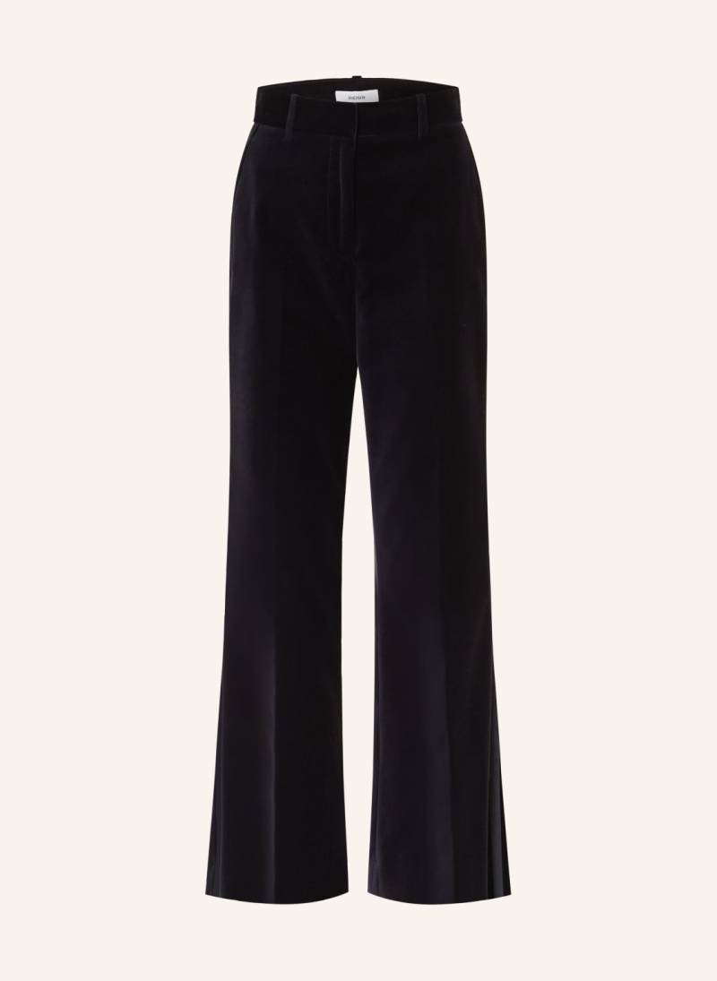 Reiss Samthose Verda Mit Galonstreifen blau von REISS