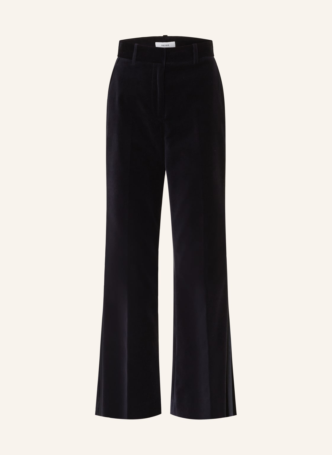 Reiss Samthose Verda Mit Galonstreifen blau von REISS