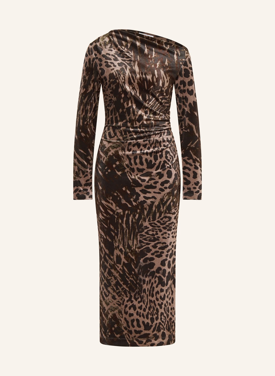 Reiss Samtkleid Briana schwarz von REISS