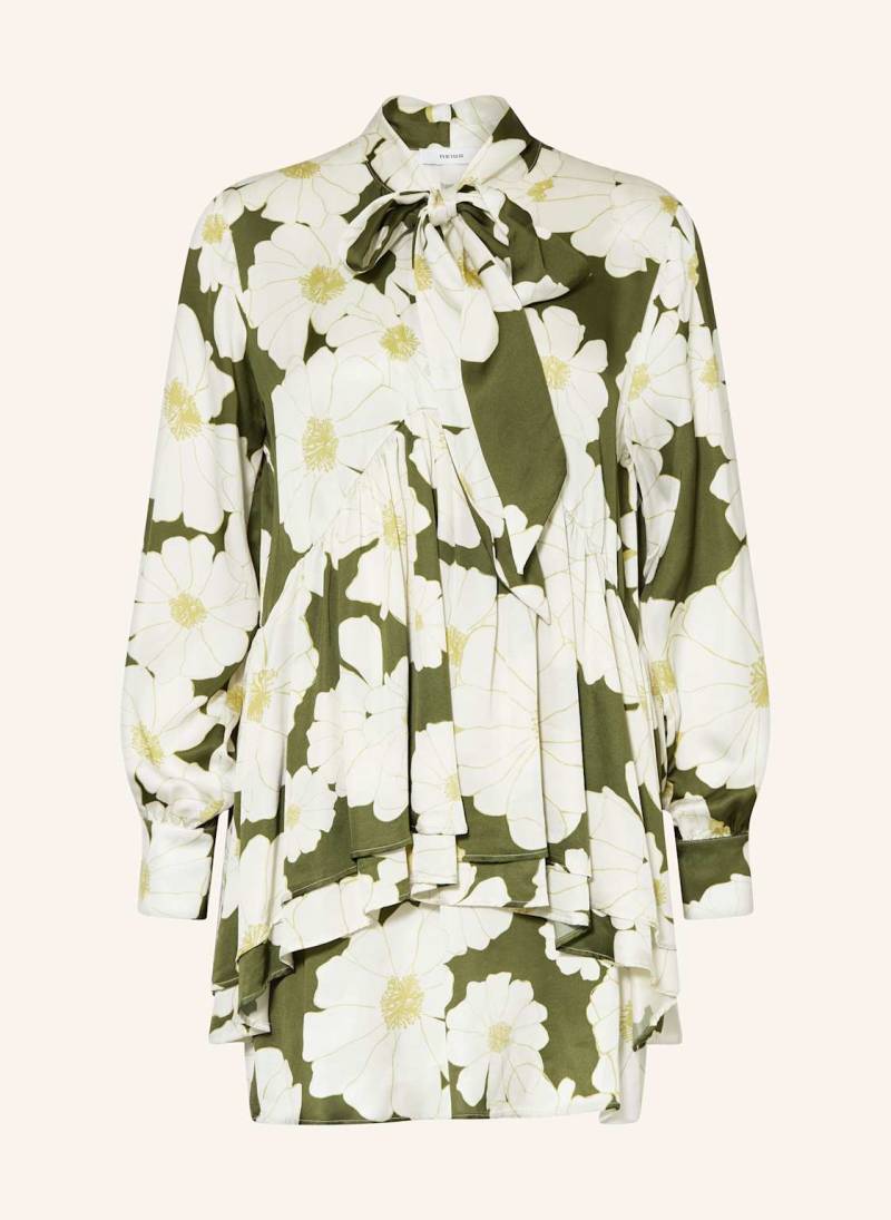 Reiss Satinkleid Neva gruen von REISS