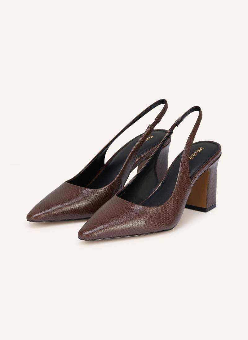 Reiss Slingpumps Lorena braun von REISS