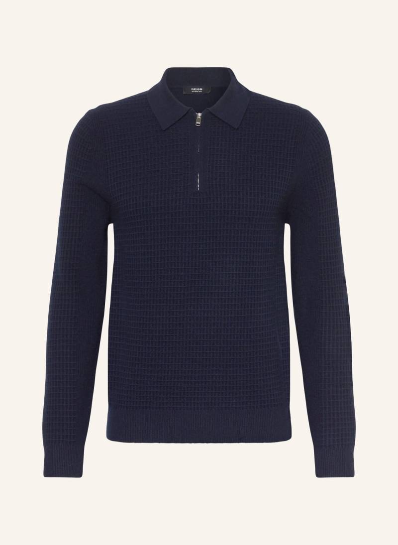 Reiss Strick-Poloshirt Hamilton blau Reiss Strick-Poloshirt Hamilton blau von REISS