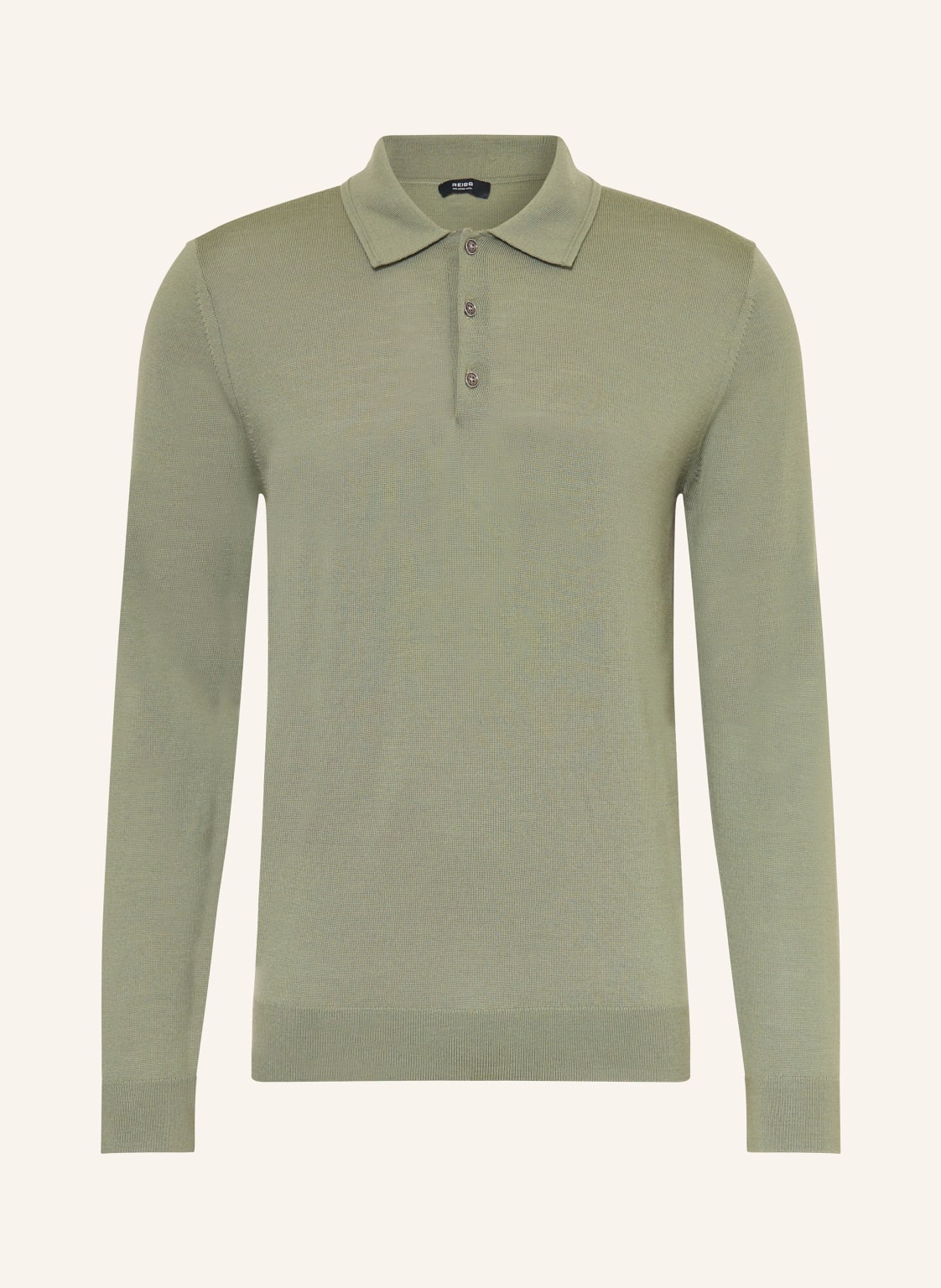 Reiss Strick-Poloshirt Trafford Aus Merinowolle gruen Reiss Strick-Poloshirt Trafford Aus Merinowolle gruen von REISS