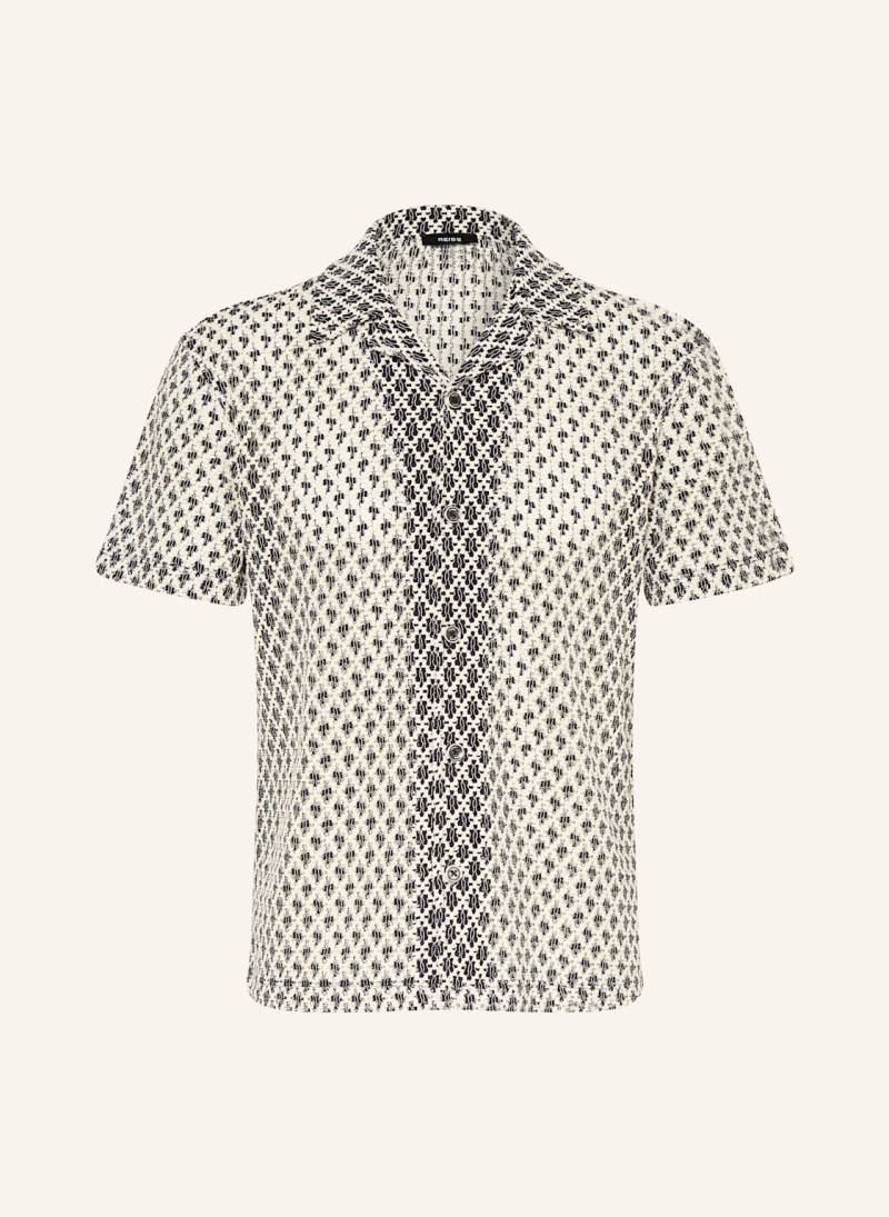 Reiss Strick-Resorthemd Sterling Comfort Fit blau von REISS