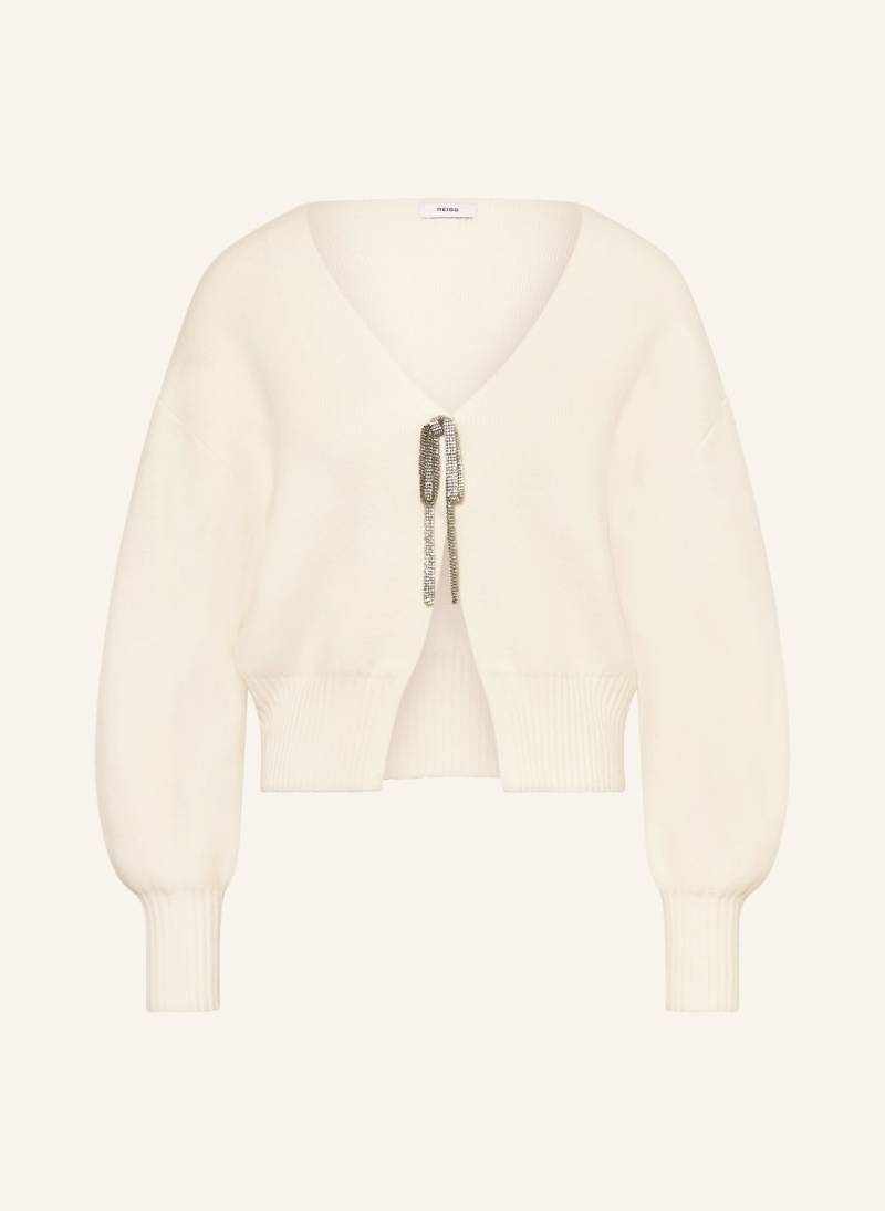 Reiss Strickjacke Beau weiss von REISS