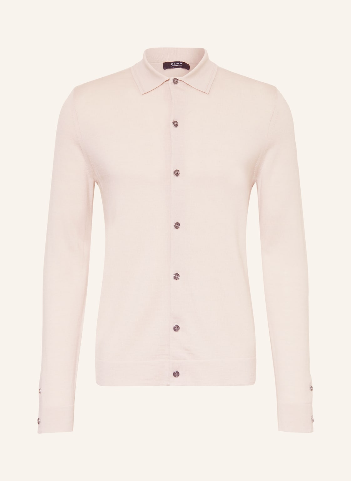 Reiss Strickjacke Forbes Aus Merinowolle beige Reiss Strickjacke Forbes Aus Merinowolle beige von REISS