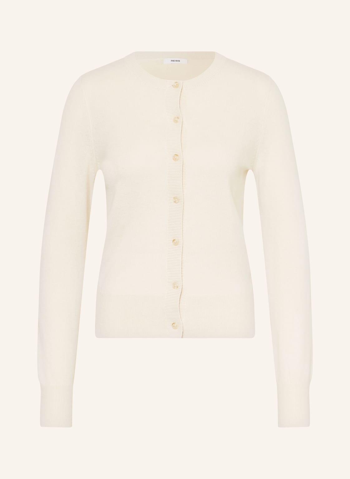 Reiss Strickjacke Rima weiss von REISS