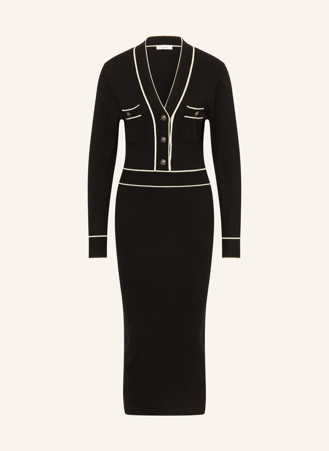 Reiss Strickkleid Lorrie schwarz von REISS