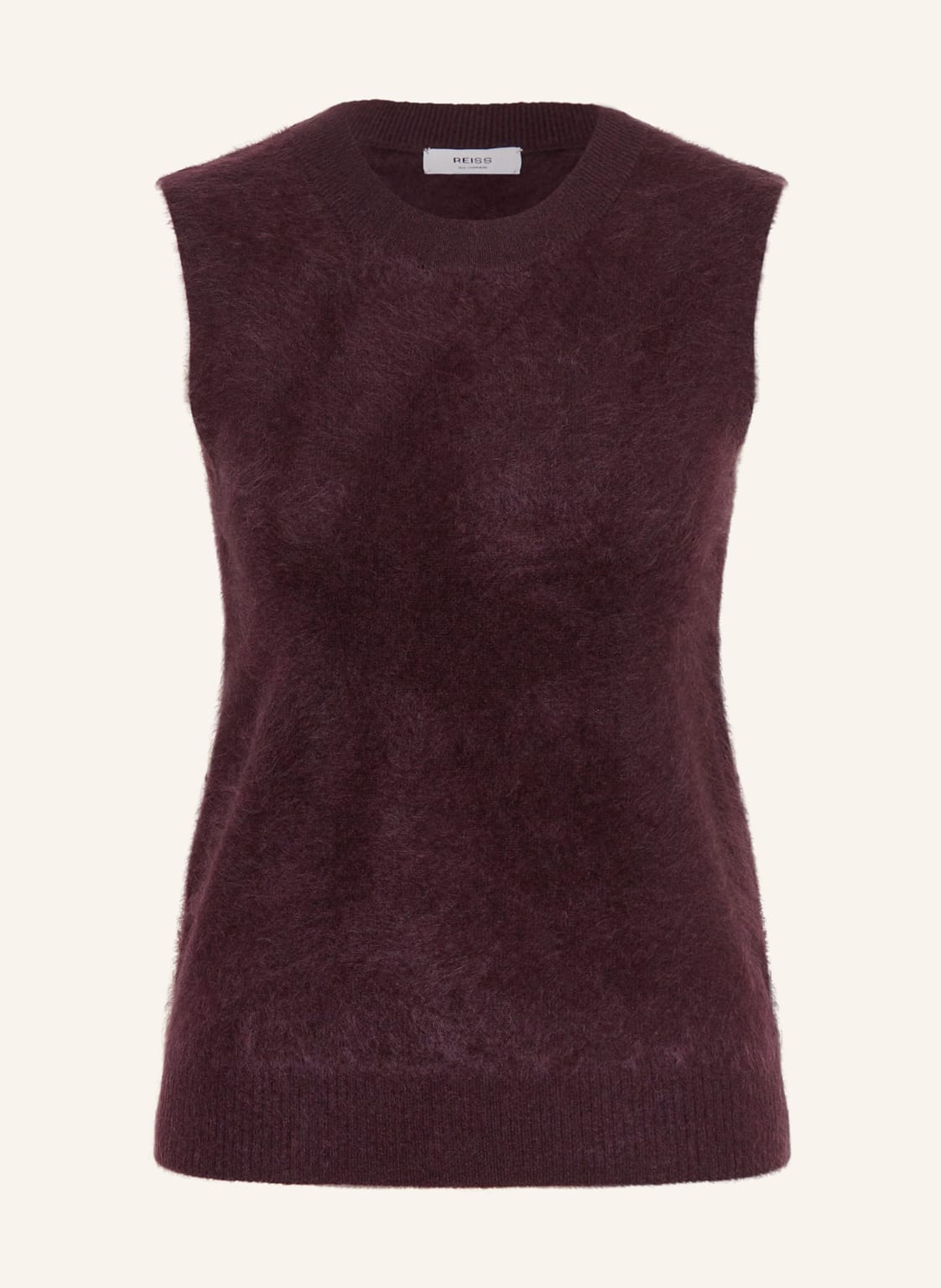 Reiss Stricktop Mel Aus Cashmere rot von REISS