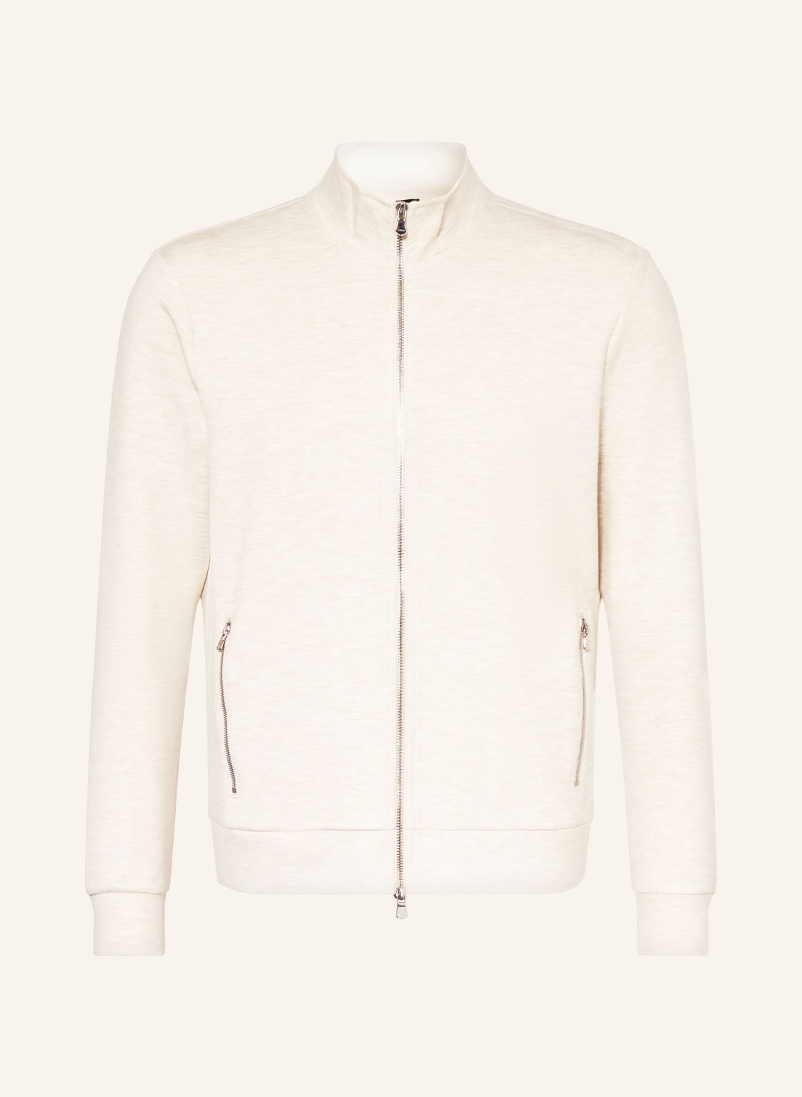 Reiss Sweatjacke Cortona weiss von REISS