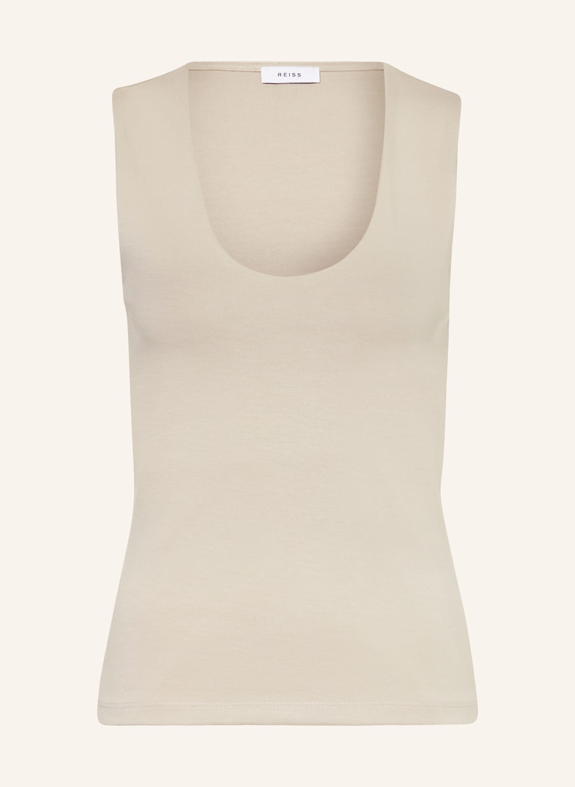 Reiss Top Courtney beige von REISS