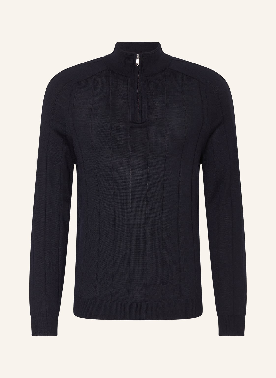 Reiss Troyer Findlay Aus Merinowolle blau von REISS